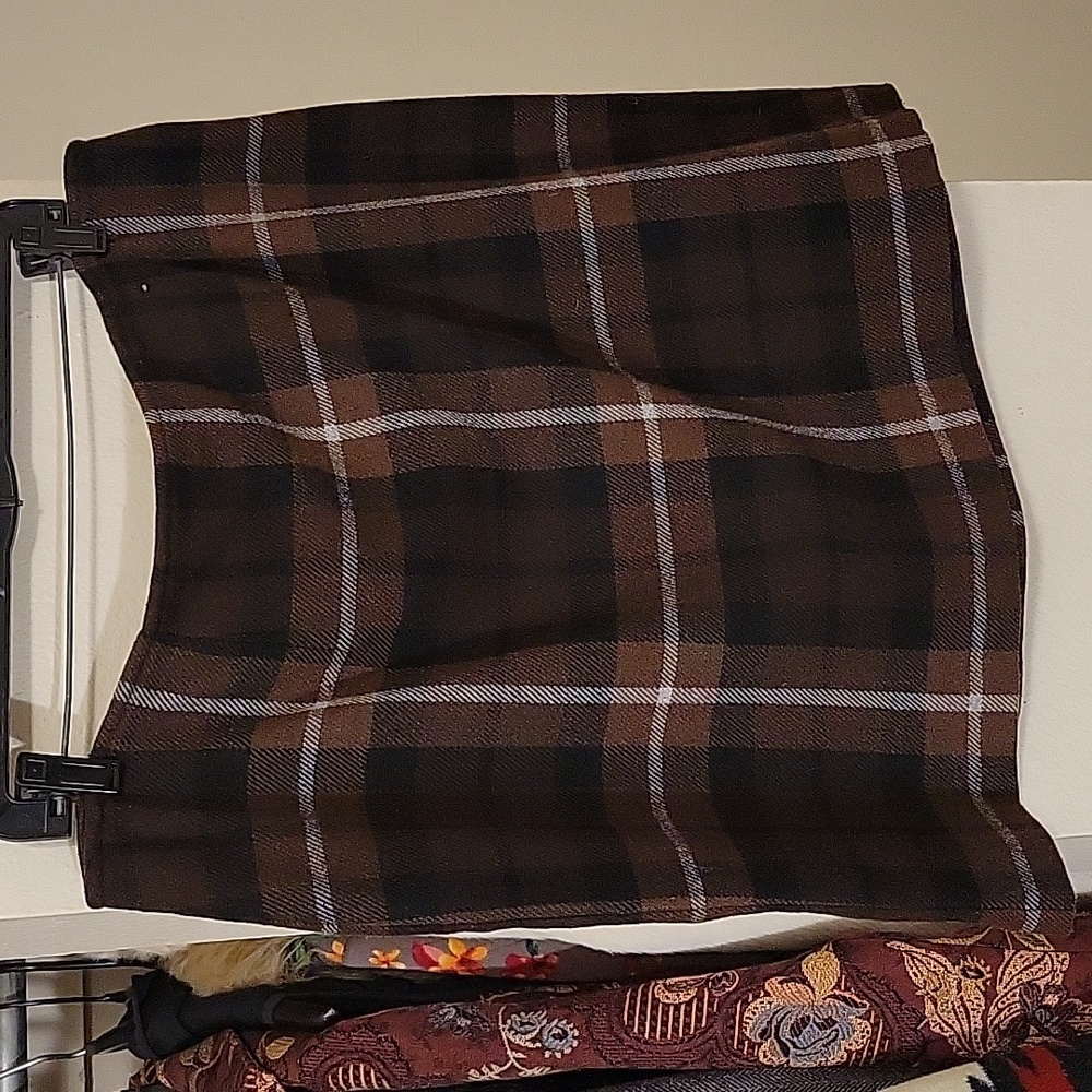 Venezia plaid wool mini 18
